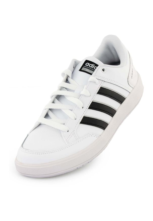 Męskie Sneakersy Adidas Cloudfoam - Komfort i Styl. Kolor: czarny, fioletowy, wielokolorowy. Materiał: skóra, syntetyk. Model: Adidas Cloudfoam