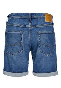 Jack & Jones - Jack&Jones Szorty jeansowe Rick 12269612 Niebieski Regular Fit. Kolor: niebieski. Materiał: bawełna #5