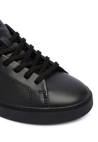 D.A.T.E. Sneakersy Levante Mono M431-LV-MN Czarny. Kolor: czarny. Materiał: skóra #4