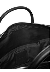 Calvin Klein Torba na laptopa Embossed Woven Commuter LV04D3207G Czarny. Kolor: czarny. Materiał: skóra #4