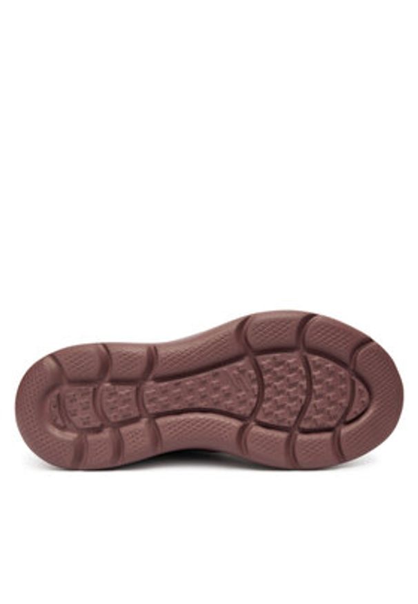 skechers - Skechers Trzewiki 144841/BURG Bordowy. Kolor: czerwony. Materiał: materiał