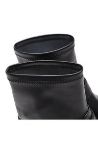 Versace Jeans Couture Botki 75VA3S80 Czarny. Kolor: czarny. Materiał: skóra #6