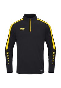 Dziecięca bluza dresowa zapinana na zamek Jako Power. Kolor: wielokolorowy, żółty, czarny. Materiał: dresówka #1