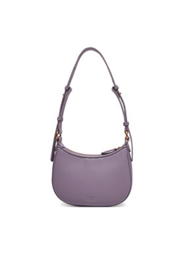 Pinko - PINKO Torebka Half Moon Baby PE 25 PLTT 103538 A0F1 Fioletowy. Kolor: fioletowy. Materiał: skórzane