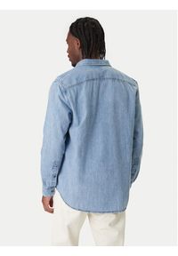 Tommy Jeans Koszula jeansowa Western DM0DM22304 Niebieski Relaxed Fit. Kolor: niebieski. Materiał: bawełna #5