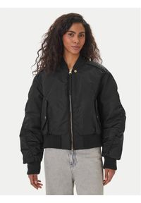 Hugo - HUGO Kurtka bomber Ferida-2 50550687 Czarny Relaxed Fit. Kolor: czarny. Materiał: syntetyk #1