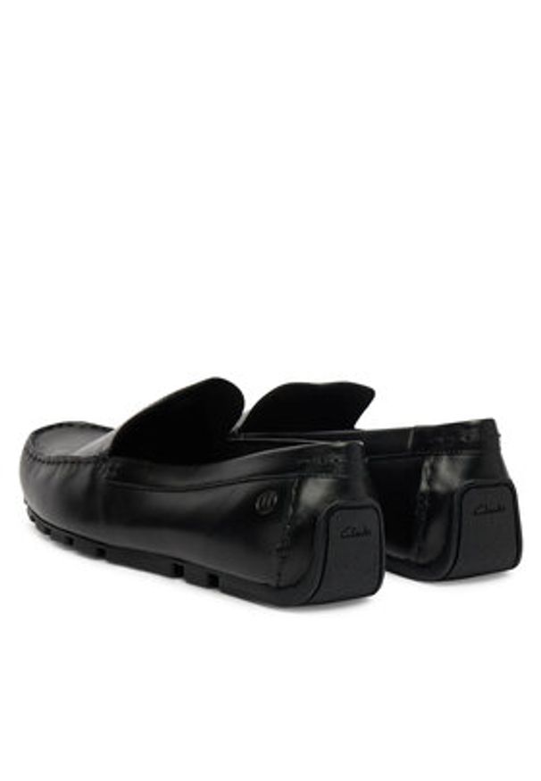 Clarks Mokasyny Corsley Plain 26186444 Czarny. Kolor: czarny. Materiał: skóra