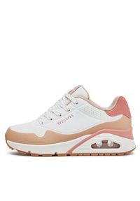 skechers - Skechers Sneakersy 177121/WTAN Biały. Kolor: biały. Materiał: skóra #4