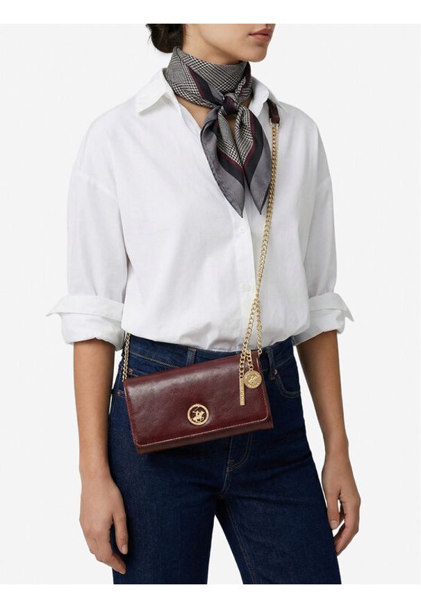 Beverly Hills Polo Club Portfel CEO-BHPC-W1-001-SS26 Brązowy. Kolor: brązowy. Materiał: materiał