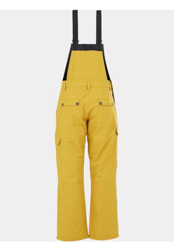 FUNDANGO - Spodnie Narciarskie Damskie Fundango Sakura Eco Bib. Kolor: żółty. Sezon: zima. Sport: narciarstwo