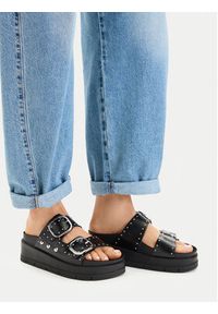 DeeZee Klapki CEO-HY62273-6 Czarny. Kolor: czarny. Materiał: materiał #5