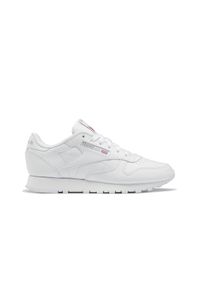 Buty do chodzenia damskie Reebok Classic Lthr. Zapięcie: sznurówki. Kolor: biały. Materiał: materiał, syntetyk, skóra. Szerokość cholewki: normalna. Model: Reebok Classic. Sport: turystyka piesza #1