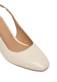 Lauren Ralph Lauren - LAUREN RALPH LAUREN Czółenka 802P00096003 Écru. Materiał: skóra #3