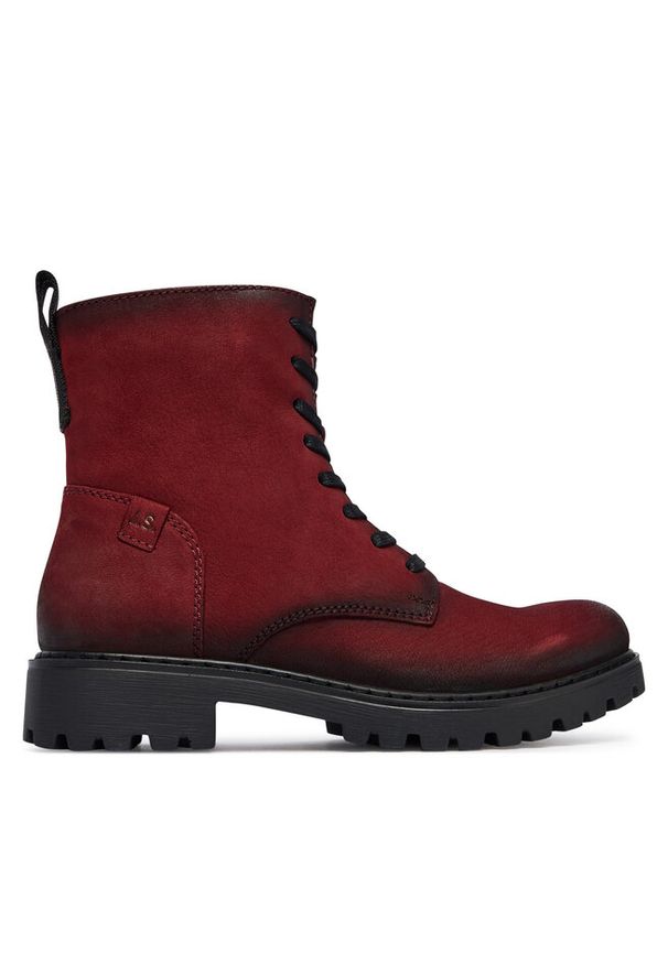 Trzewiki Josef Seibel. Kolor: czerwony