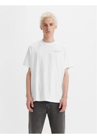 Levi's® T-Shirt 16143-1230 Biały Relaxed Fit. Kolor: biały. Materiał: bawełna
