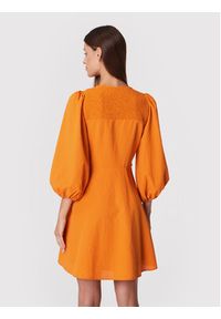 Ted Baker Sukienka letnia Jozelyn 261802 Pomarańczowy Regular Fit. Kolor: pomarańczowy. Materiał: syntetyk. Sezon: lato #2