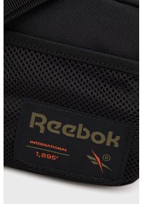 Reebok Classic saszetka HC4372 kolor czarny. Kolor: czarny. Materiał: poliester, materiał. Wzór: aplikacja #3