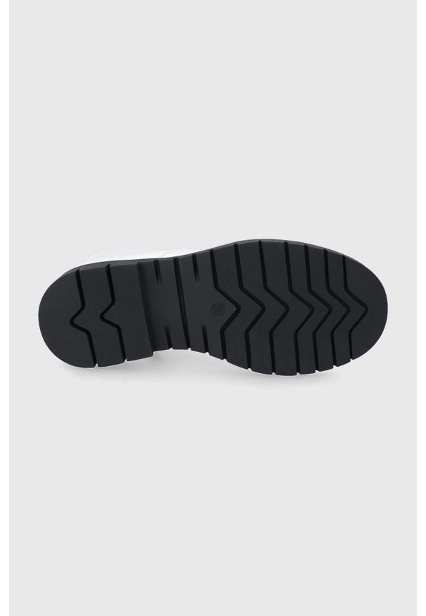 Levi's® - Levi's Botki dziecięce kolor biały. Okazja: na spotkanie biznesowe. Nosek buta: okrągły. Kolor: biały. Styl: biznesowy