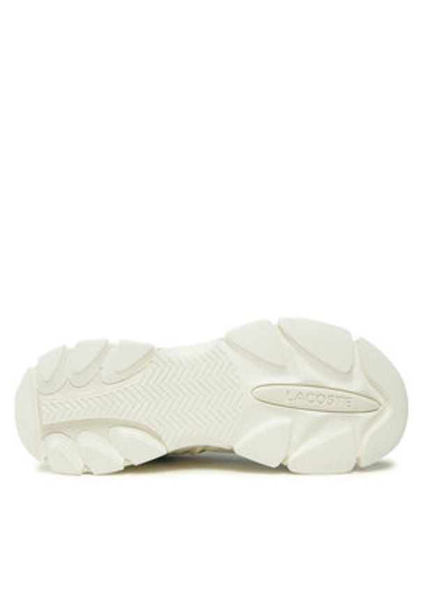 Lacoste Sneakersy L003 Neo 745SMA0001 Écru. Materiał: skóra