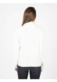 Silvian Heach Sweter | CVA22045LU | Kobieta | Kremowy. Typ kołnierza: golf. Kolor: kremowy. Materiał: poliester, wełna, akryl, nylon, wiskoza. Wzór: ze splotem #7