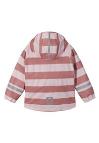 Reima kurtka przeciwdeszczowa dziecięca kolor różowy. Okazja: na co dzień. Kolor: różowy. Materiał: materiał, włókno. Styl: casual #6