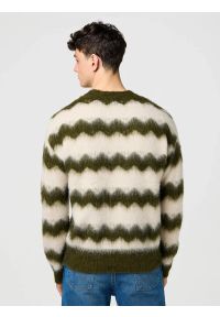 Wrangler - MESKI SWETER WRANGLER STRIPED SWEATER IVY GREEN 112371558 #2
