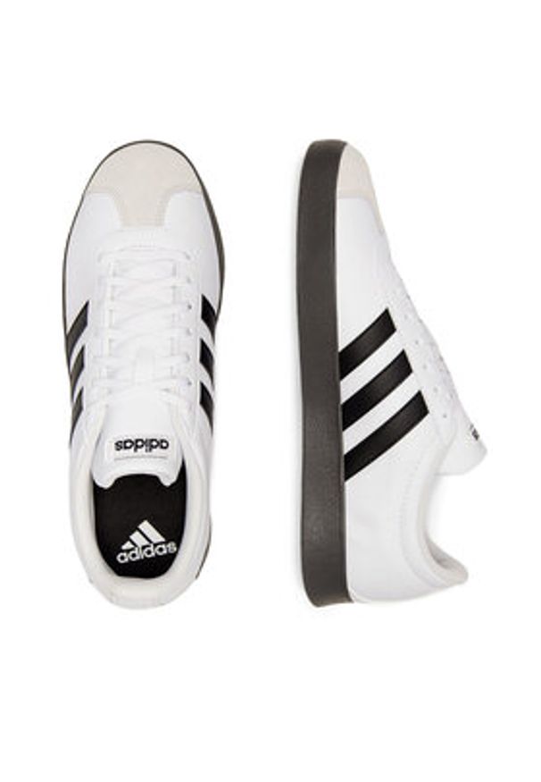 Adidas - adidas Sneakersy VL COURT BASE ID3711 Biały. Kolor: biały. Materiał: syntetyk, materiał