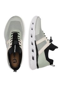 Rieker Sneakersy M6061-52 Zielony. Kolor: zielony. Materiał: materiał #5
