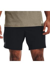 Tkane szorty Under Armour Vanish 26 cm. Kolor: wielokolorowy, szary, czarny. Sport: bieganie, fitness #1