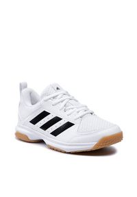 Adidas - adidas Buty Ligra 7 W FZ4660 Biały. Kolor: biały. Materiał: materiał #5