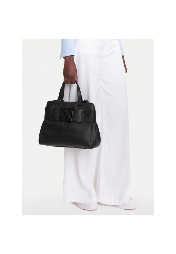 Torebka Armani Exchange. Kolor: czarny