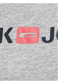 Jack & Jones T-Shirt Corp Logo 12137126 Szary Slim Fit. Kolor: szary. Materiał: bawełna #4