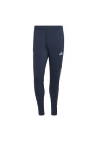 Spodnie do piłki nożnej męskie Adidas Arsenal Condivo 22 Training Pants. Kolor: niebieski. Materiał: materiał, dresówka