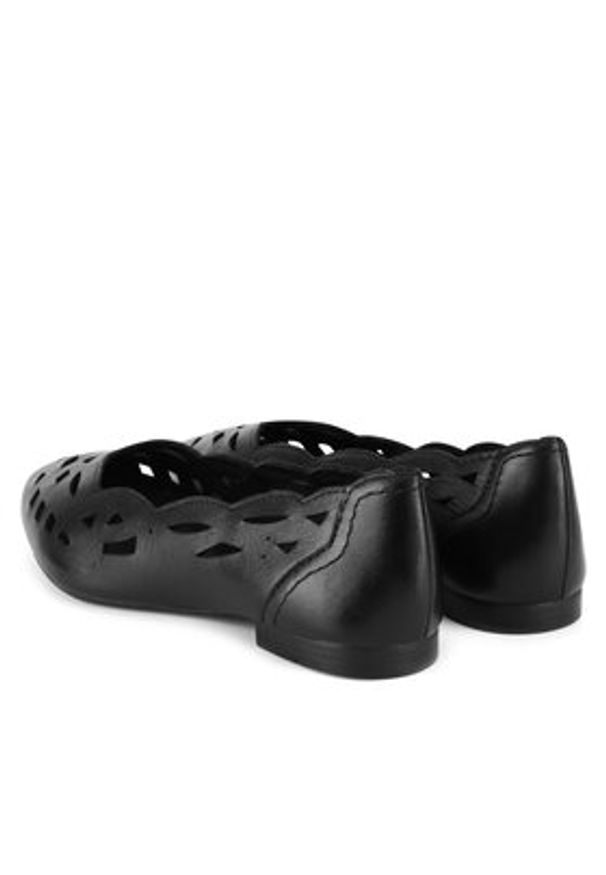 Lasocki Baleriny RST-KAJA-35 Czarny. Kolor: czarny. Materiał: skóra