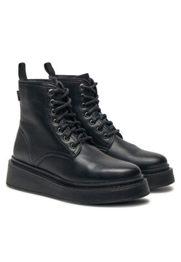 Levi's® Botki Harlow 235881-794-559 Czarny. Kolor: czarny. Materiał: skóra