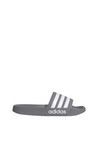 Adidas - Klapki basenowe Adilette Shower Slides. Kolor: biały, wielokolorowy, szary