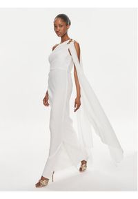 Rinascimento Sukienka wieczorowa CFC0117713003 Biały Regular Fit. Kolor: biały. Materiał: syntetyk. Styl: wizytowy #3
