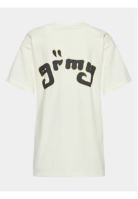 Grimey T-Shirt GA689 Biały Urban Fit. Kolor: biały. Materiał: bawełna #5