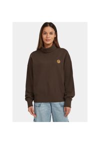Sweter Damski O'Neill O'riginals HighNeck. Typ kołnierza: golf. Kolor: brązowy. Materiał: bawełna. Sezon: zima, jesień. Sport: golf