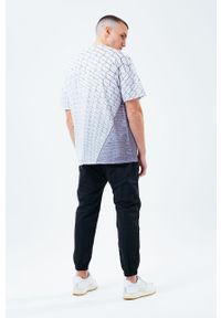 Hype T-shirt HEX męski kolor biały wzorzysty. Kolor: biały. Materiał: dzianina
