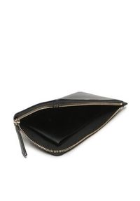 TOMMY HILFIGER - Tommy Hilfiger Duży Portfel Damski Th Feminine Large Slim Wallet AW0AW14890 Czarny. Kolor: czarny. Materiał: skóra