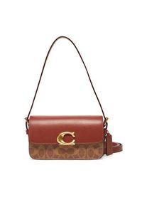 Coach Torebka Zoe CAM19 B4XHG Brązowy. Kolor: brązowy #3