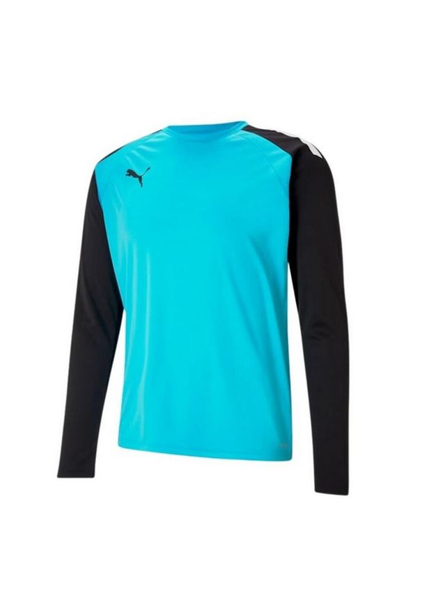 Puma - Męska Koszulka Bramkarska TeamPACER Z Długim Rękawem. Kolor: niebieski, wielokolorowy, czarny. Długość rękawa: długi rękaw. Długość: długie