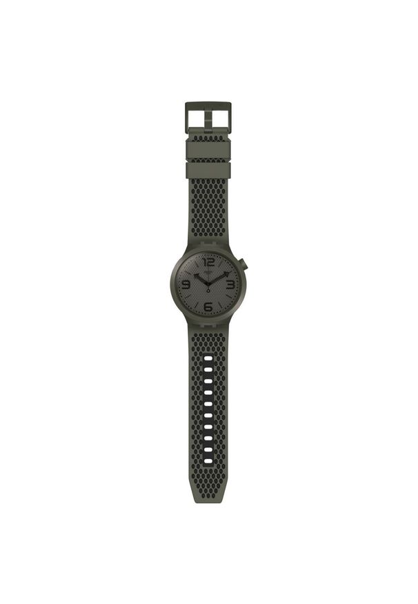 SWATCH ZEGAREK BBBUBBLES SO27M100. Materiał: tworzywo sztuczne. Styl: elegancki, militarny
