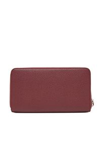 Armani Exchange Duży Portfel Damski XW000361 AF11902 UA343 Bordowy. Kolor: czerwony. Materiał: skóra #3