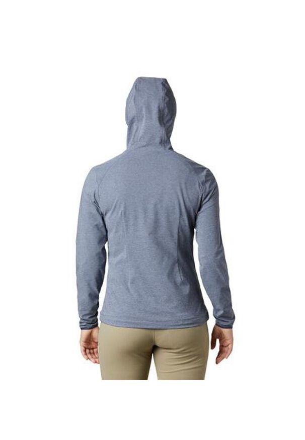 columbia - Kurtka trekkingowa damska Columbia Heather Canyon Softshell. Typ kołnierza: kaptur. Kolor: brązowy, niebieski, szary, wielokolorowy. Materiał: syntetyk