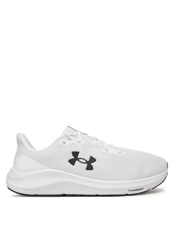 Under Armour Buty do biegania Ua Charged Pursuit 4 3028254 Biały. Kolor: biały. Materiał: materiał