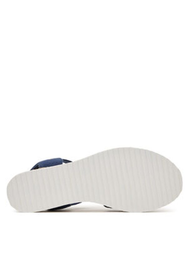 skechers - Skechers Sandały BOBS Desert Kiss - Golden Lily 114418/NVY Granatowy. Kolor: niebieski. Materiał: materiał