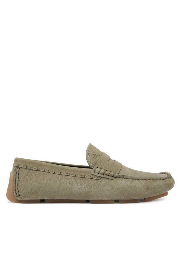 Mokasyny Calvin Klein. Kolor: zielony