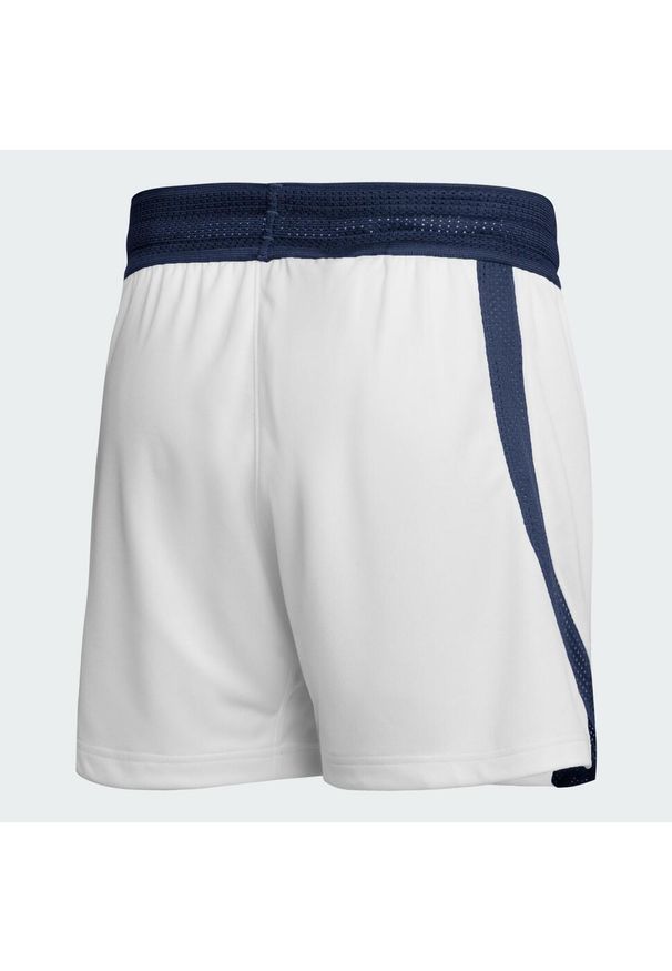 Adidas - Szorty sportowe męskie adidas. Kolor: niebieski, wielokolorowy, biały. Materiał: materiał. Sport: fitness